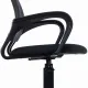 Кресло  "Fly MG-396", с подлокотниками, сетка, серое/черное, 532085. Фото товара с разных ракурсов.