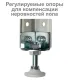 Стеллаж металлический "УНИВЕРСАЛ", 2000х1000х600 мм, УСИЛЕННЫЕ СТОЙКИ, 5 полок, регулируемые опоры, 290243. Фото товара с разных ракурсов.