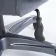 Кресло руководителя PREMIUM Solid HD-005, нагрузка до 180 кг, ткань, серое. Фото товара с разных ракурсов.