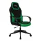Игровое кресло BRABIX Alpha GM-018, ткань/экокожа, черное/зеленое, 532639, GM-018_532639 главное фото в маленьком размере